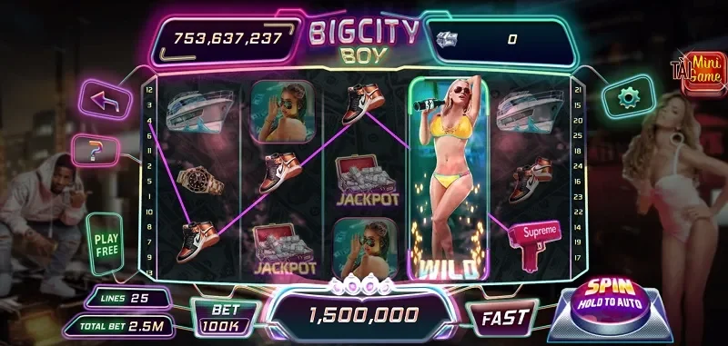 Quy tắc chơi Bigcity Boy Slot Man Club